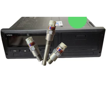 VDO 4.1a G2V2 ZÖLD univerzális intelligens tachográf - 120 Ohm lezáró ellenállással + KITAS 4 jeladó