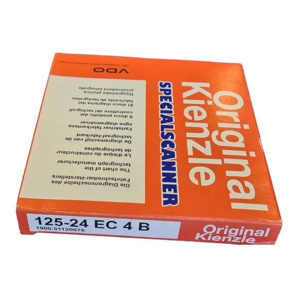 125-24 EC 4 B ORIGINAL KIENZLE TACHOGRÁF KORONG