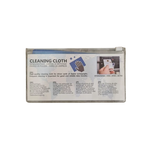 TACHOGRÁF KÁRTYA TISZTÍTÓKENDŐ